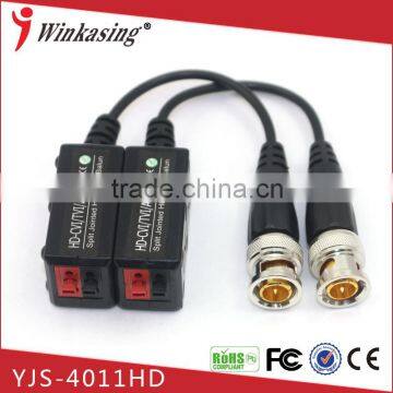 Manufacture HD-CVI/TVI/AHD Passive Video Balun HD CCTV Via Twisted Pairs YJS-4011HD