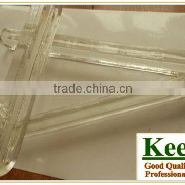 Reflex level gauge glass for steam boiler