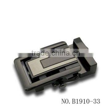2015 Fancy formal automatic belt buckle autolock press buckle custom metal die casting belt buckle