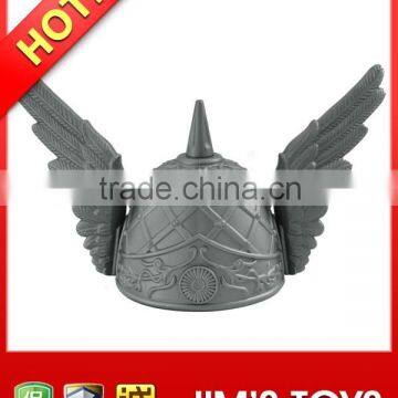 Silver Plastic Viking Hat with Angel Wings Parties & Carnivals & Christmas Plays