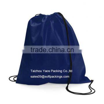 sport bag gym bag, polyester drawstring backpack bag
