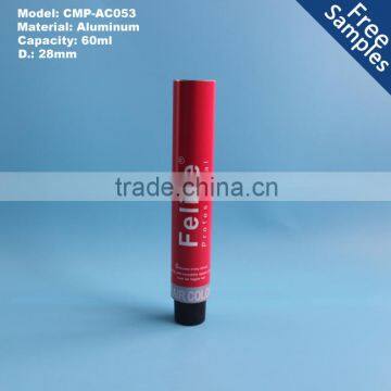 60ml aluminium tube for professional hair color