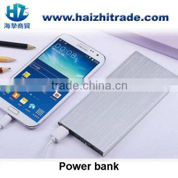 custom logo slim portable dual usb port mobile charger power bank 10000mah                        
                                                Quality Choice