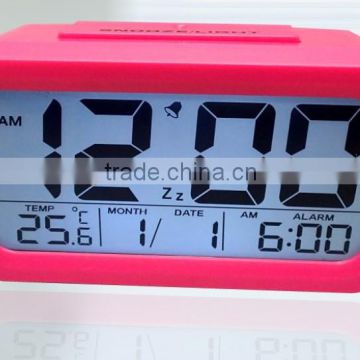 ABS material and digital type elderly alarm clock