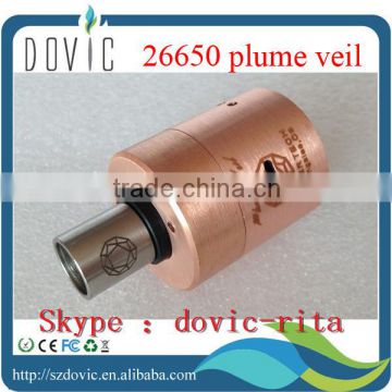 Kayfun nano quartz plume veil rba 26650 plume veil atomizer with factory price