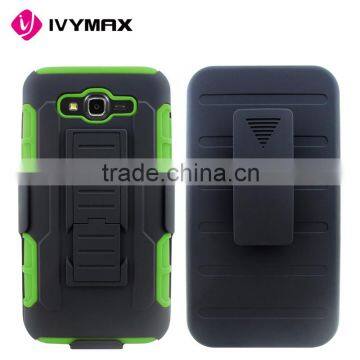 IVYMAX Factory Wholesale combo holster cell phone covers for samsung galaxy j7