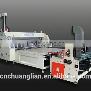 Automatic feeder printing and slotting machine