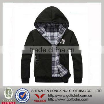 Customized reversible mens hoody factory