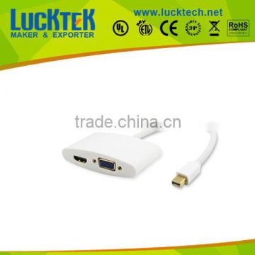 Mini DP to HDMI+VGA Adapter Cable, HIGH QUALITY