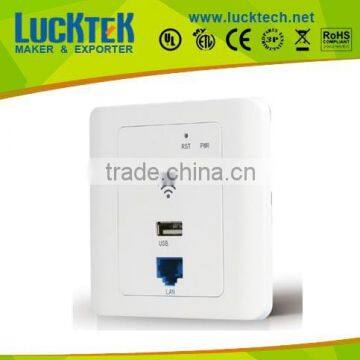 WIFI+USB+RJ45 Wall Socket Plate