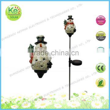 Snowman Pathway Lawn Light solar LED Light