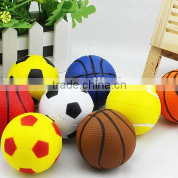 2014 various types promotional PU foam anti-stress ball