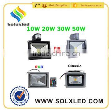 IP65 IP Rating and CE,RoHS,CQC,CCC Certification factory price LED flood light