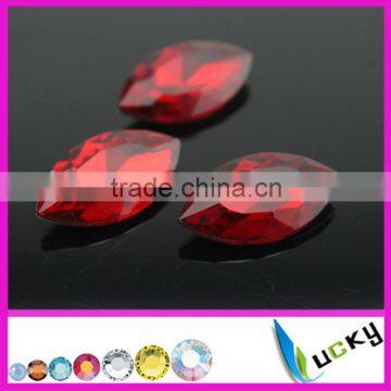 Wholesale crystal gemstones for rhinestones jewelry making supplies red stones