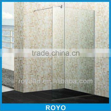 Easy clean glass walk in wet room S251