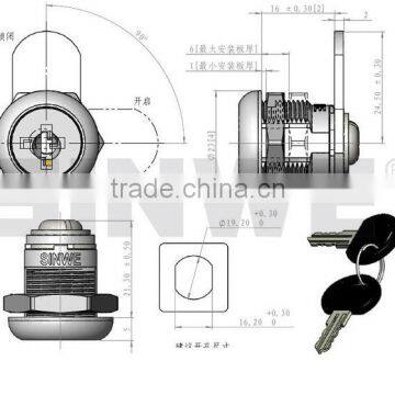 Sw-105 Cam Storage Cabinet Locks photo-4