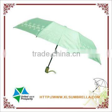 High Quality Pearl Fabric Automatic Solar Umbrella photo-2