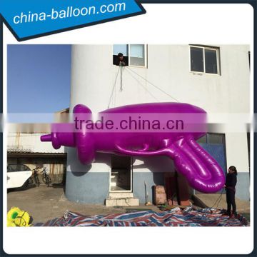 Event advertising inflatable laser gun inflatable replica for promotion