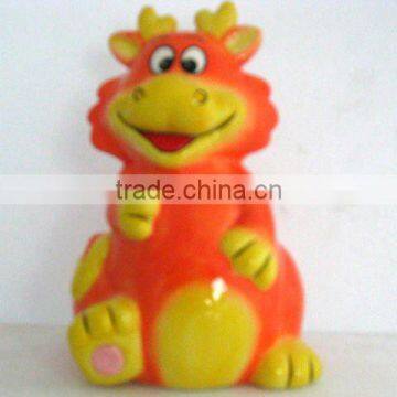 2010 Dragon Smileing Shap Cute Piggy Bank