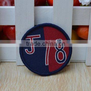 Custom jackets embroidered number patches for jacket