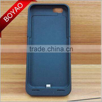 Hot sell ultra-thin polymer lithium ion battery cell phone case powerbank for iphone6 factory wholesale