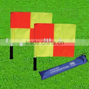 Sub-referee Flag or Hand Flag for Soccer Ball Games