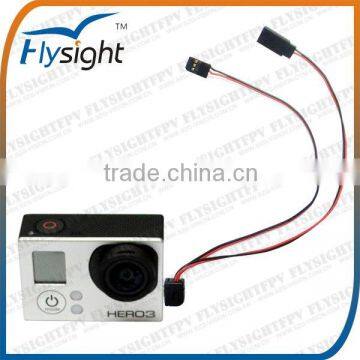 C512 right angle 90 degree gopro3 USB cable for gopro and transmitter