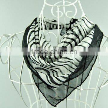 Zebra stripe small 70*70cm OL kerchief