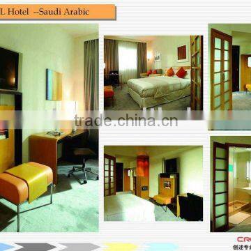 Environmental friendly lacquer modern Hotel bedroom furniture