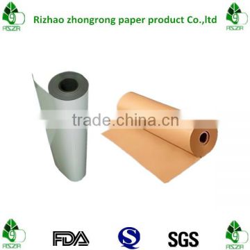 hot sale discount rate white or brown kraft paper with pe laminated