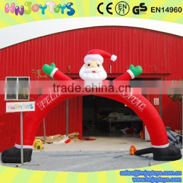 perfect model christmas arch/inflatable entrance arch/advertising inflatable arch