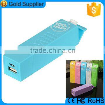 trade assurance supplier drink boxes cute power bank charger for mobile phone