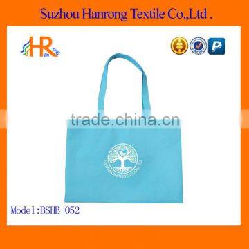 blue non woven shopping bag