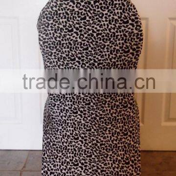 Superior Quality Leopard striped spandex Chair Cover