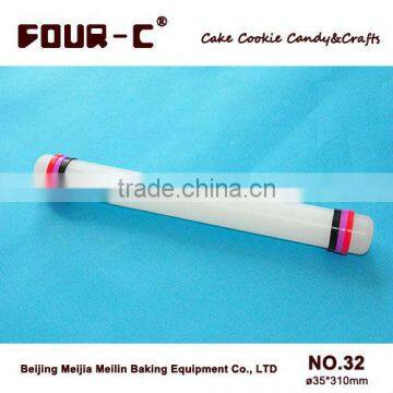 Cake decorating plastic rolling pin, sugarpaste rolling pin