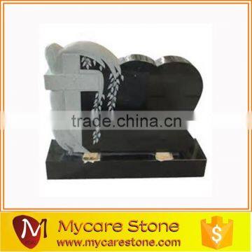 Modern granite tree design carving tombstone design