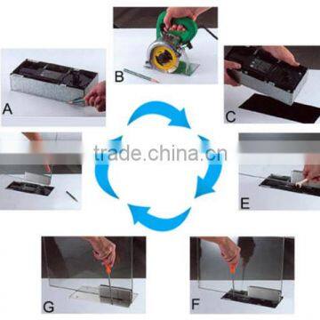 Hot Sale Double Swing Door Floor Spring Door Hardware ,stainless Steel Glass Door Floor Hinges Floor Spring photo-6