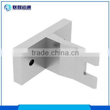 Hot selling aluminum alloy brushed silver bracket shelf support