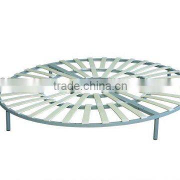 king size folding slatted round bed frame