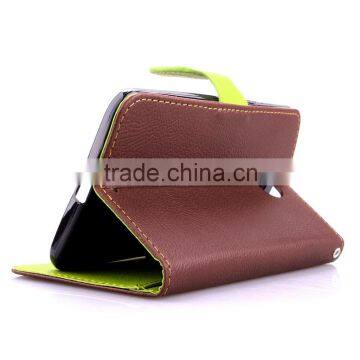 Original Leaf Buckle PU Leather Flip Wallet Stand Cover Case for Motorola Moto G3 With Lanyard photo-3