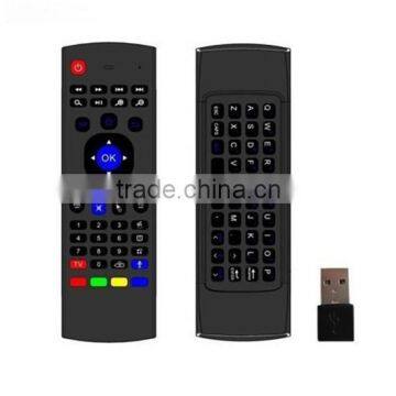 2016 Newest 2.4G MX3 C120 Air Mouse full keyboard,Kodi Air Mouse,Kodi Remote Control for TV box