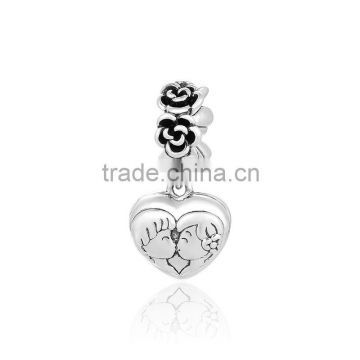 Love Letter Symbol Pendant Charms Couple Wedding Jewelry