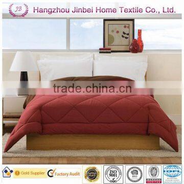 Choce-Red Diamond Down Alternative comforter/Microfiber duvet/Polyester quilt