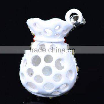 ALLOY Metal Rhinestone Vase Garment And Necklace Trimmings-361 photo-3