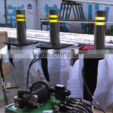 Durable Quality Automatic Retractable Bollards Road-Crossing Bollards with Led Light