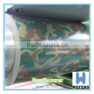 camouflage color coated steel coil prepainted galvanized steel sheet