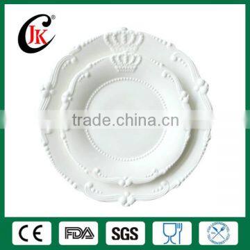 Cheap ceramic wedding charger plates wholesale