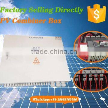 Professional China Manufacturers Solar Energy PV Array Combiner Box