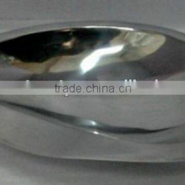 Aluminium Metal Fruit, Candy,Nut Bowl Mirror Polish