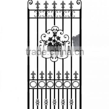 Best sale Farmhouse 16 Foot Forged Entrance Gate, Arched Entrance Gate, Wrought Iron Garden Gate on alibaba online shopping